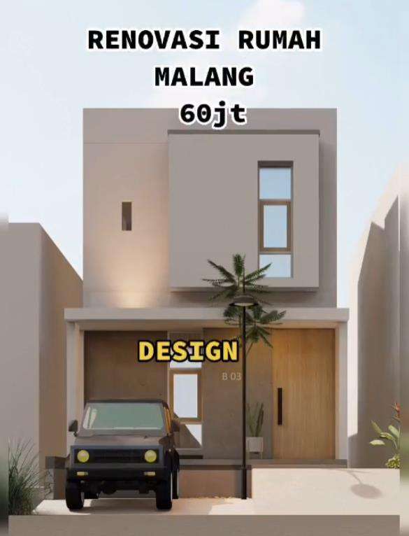 Renovasi rumah di kampung cuma Rp60 juta.