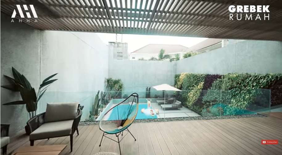 Potret rumah Aura Kasih