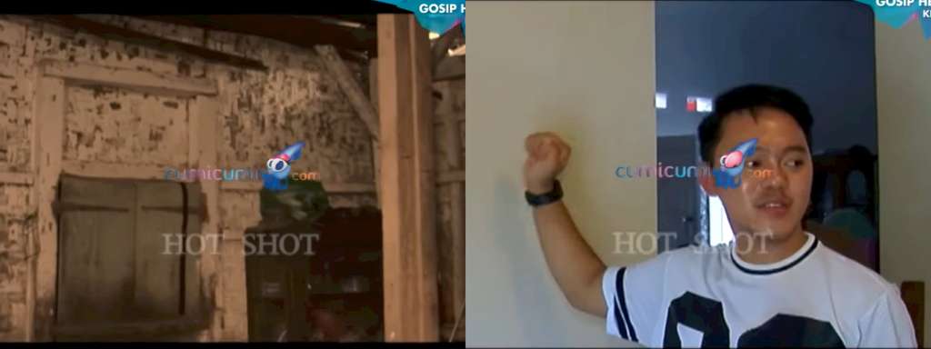 Potret rumah Danang dulu vs sekarang