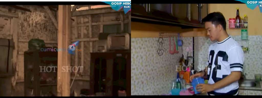 Potret rumah Danang di Kampung