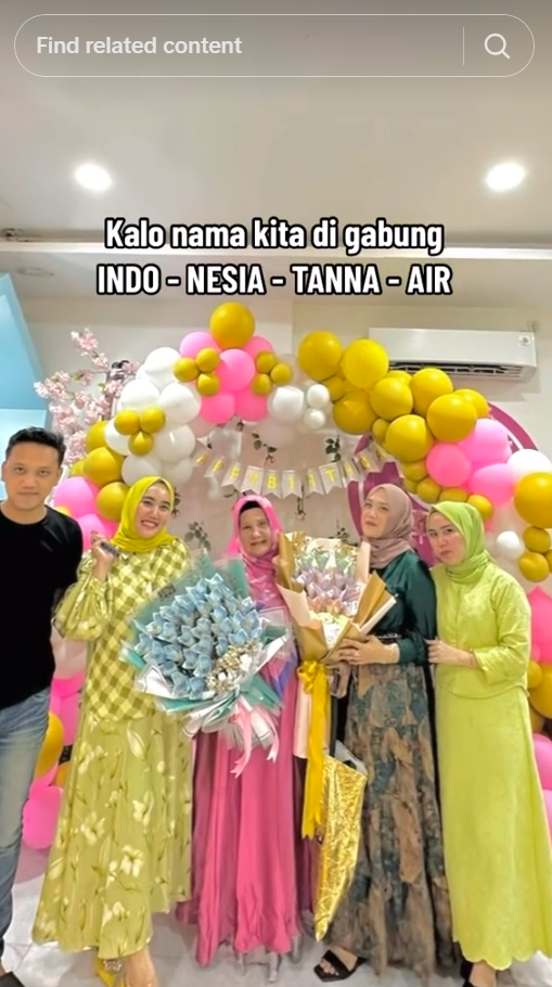 Unik! Ibu Beri Nama 4 Anaknya Jika Digabungkan Jadi ‘Indonesia Tanah Air’ Viral di Medsos