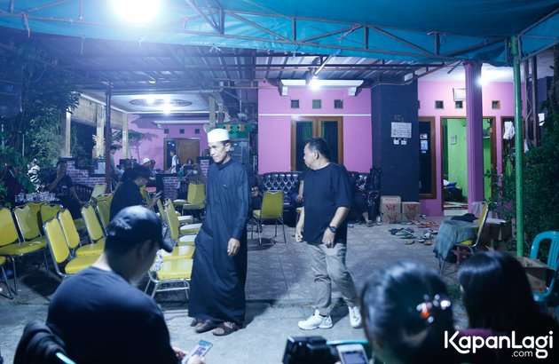 Suasana rumah mendiang Taufik Lala