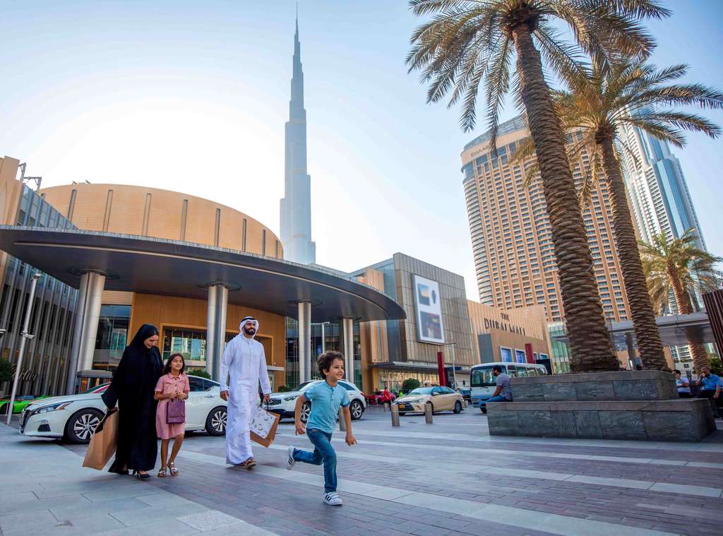Pusat perbelanjaan Dubai