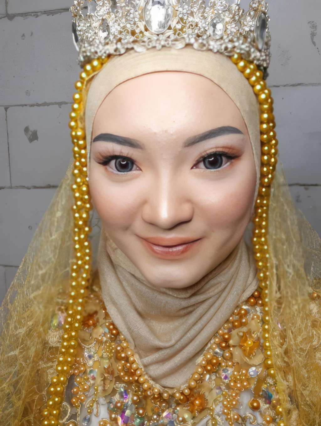 Wanita curhat makeup pengantinnya jelek.