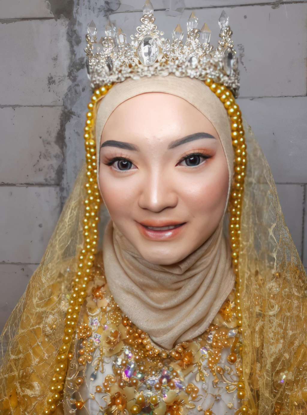 Wanita curhat makeup pengantinnya jelek.
