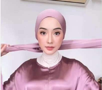 Hijab satin