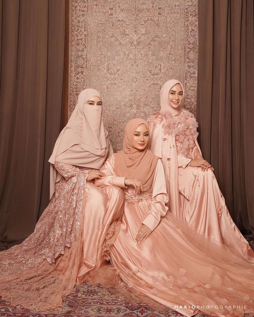 Dinda Hauw, Anisa dan Wardah/ Instagram @dindahw