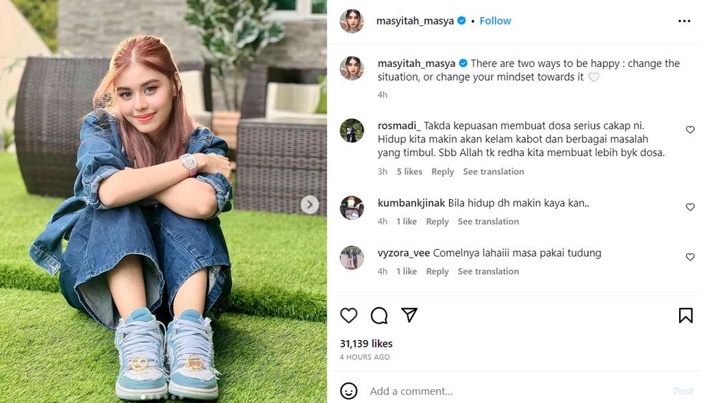 Penyanyi Masya Masyitah