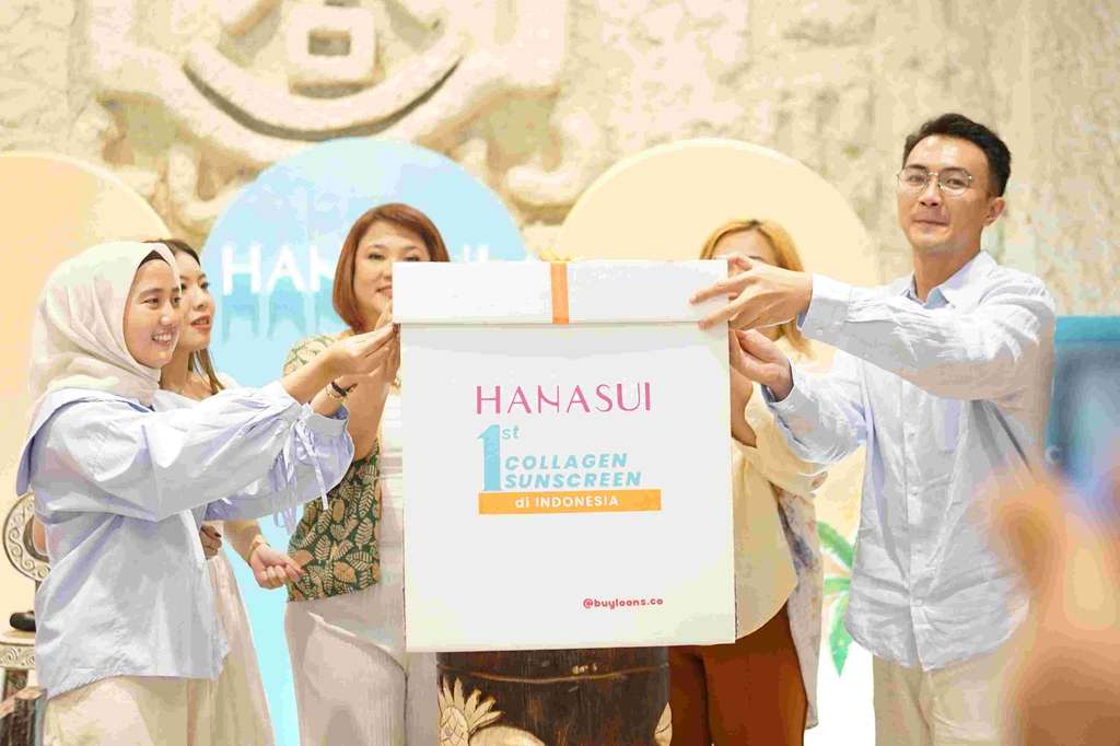 Peluncuran Hanasui Collagen Sunscreen