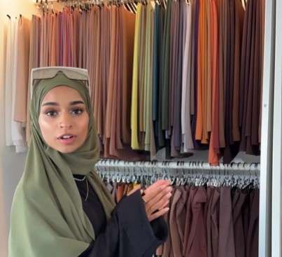 Penyimpanan hijab