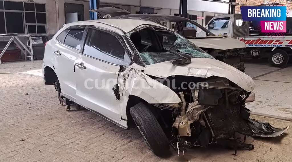Kondisi mobil Rendy Kjaernett