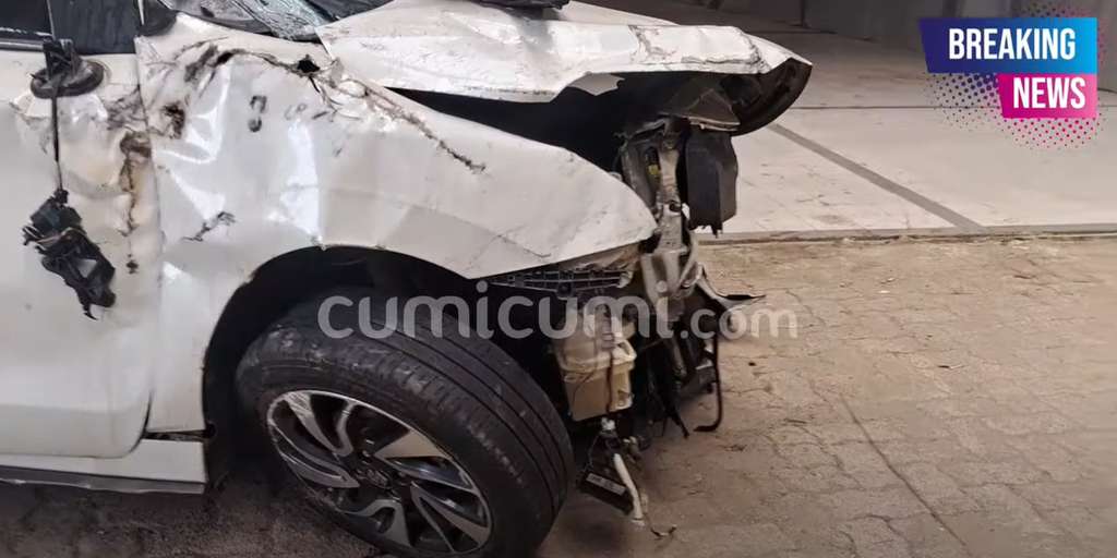 Kondisi mobil Rendy Kjaernett