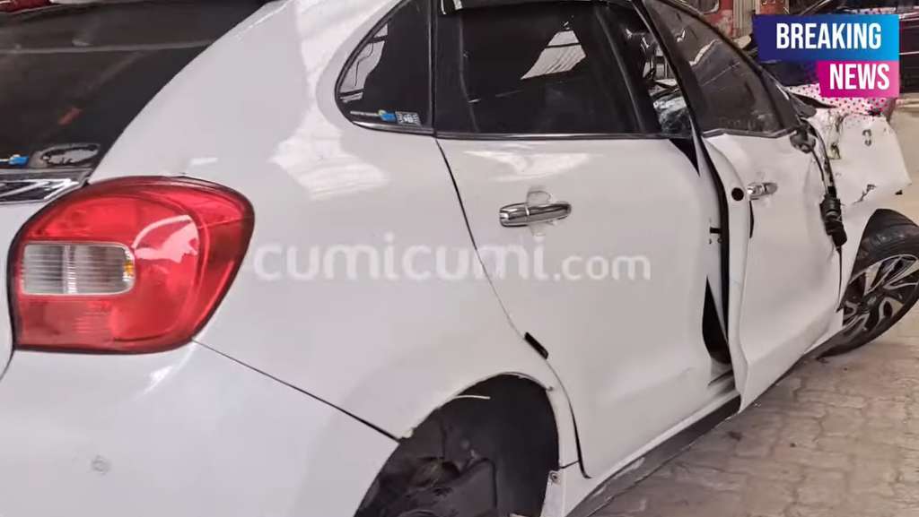 Kondisi mobil Rendy Kjaernett
