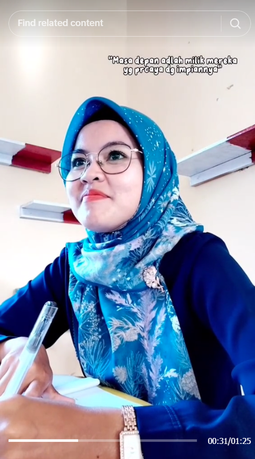 Cara Unik Guru Absen Siswa di Kelas Pakai Kata Motivasi, Bikin Netizen Pengen Balik Sekolah