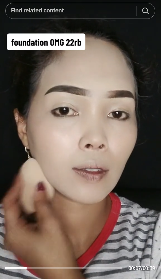 Glam Look Makeup Pakai Produk Harga Gak Sampai Rp25 Ribu, Netizen: Semua Tergantung Skill