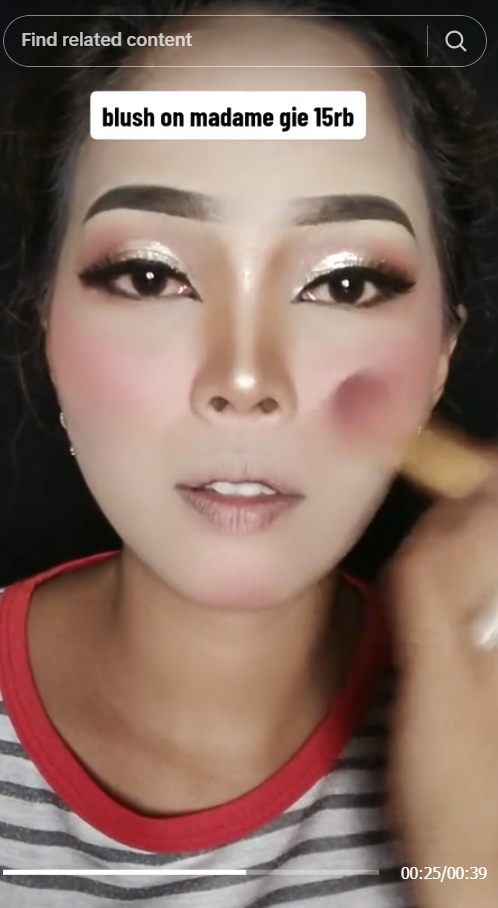 Glam Look Makeup Pakai Produk Harga Gak Sampai Rp25 Ribu, Netizen: Semua Tergantung Skill