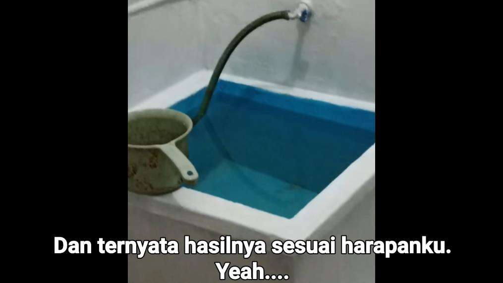 Makeover kamar mandi jorok jadi estetik dan cantik maksimal.