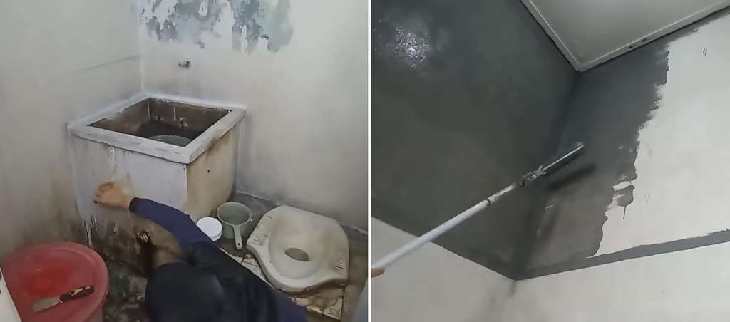 Makeover kamar mandi jorok jadi estetik dan cantik maksimal.