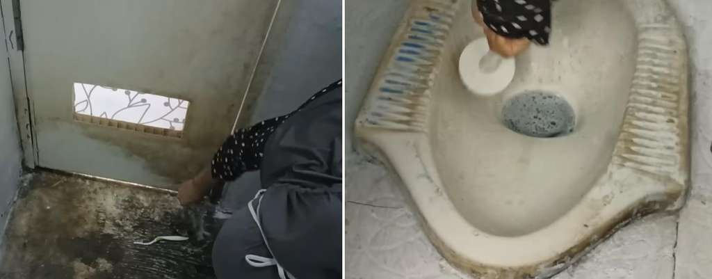 Makeover kamar mandi jorok jadi estetik dan cantik maksimal.