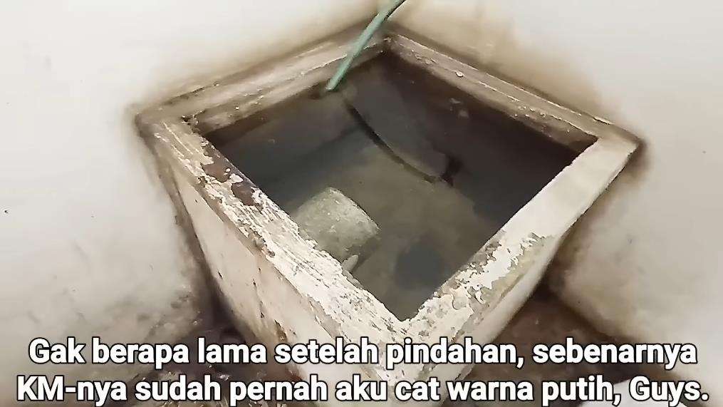 Makeover kamar mandi jorok jadi estetik dan cantik maksimal.