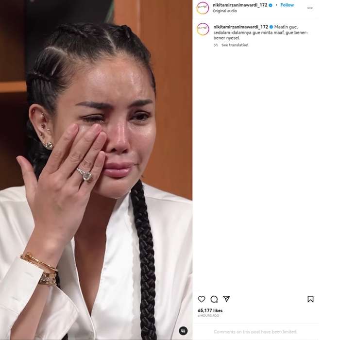 Mengaku Menyesal, Nikita Mirzani Langsung Pindah Lapak Jualan di Shopee Live Demi Omzet Besar