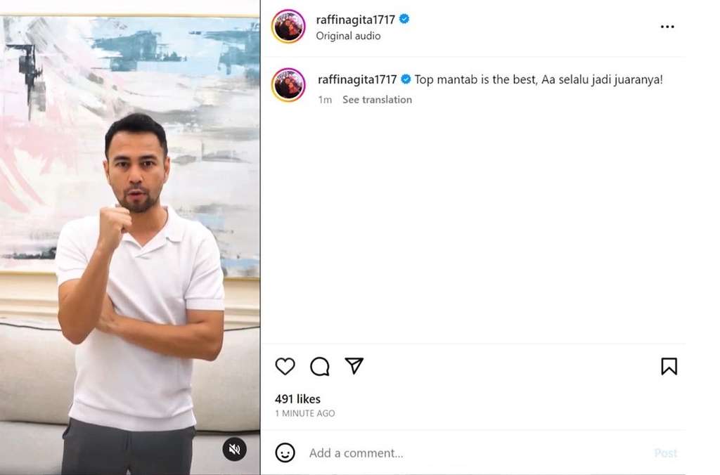 Raffi Ahmad Kembali Live Streaming di Shopee Live Untuk Cetak Rekor Baru