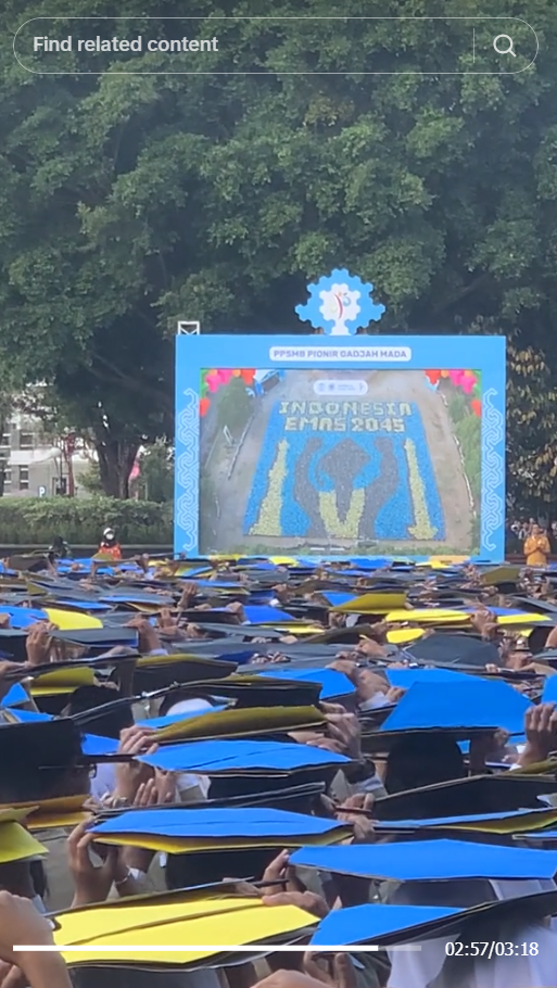 Kompak Banget! Dibalik Layar Formasi Penutupan PPSMB UGM, Bikin Takjub yang Melihatnya