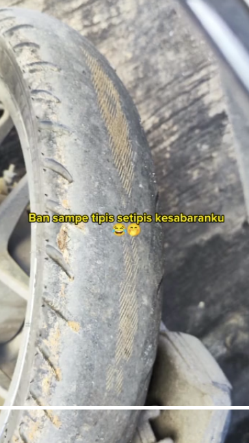 Detik-Detik Kilometer Balik ke Angka 0, Penampakan Motor Menggambarkan Perjuangan Pemiliknya