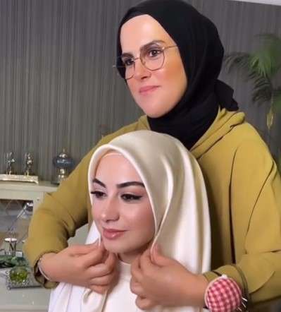 Hijab satin