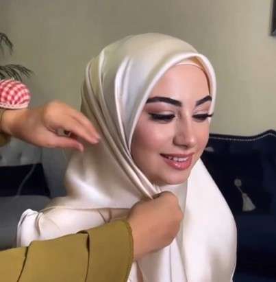 Hijab satin