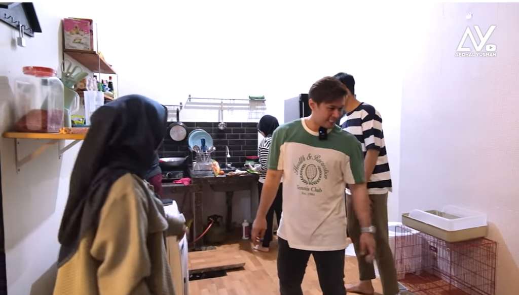 Potret rumah Ilyas dan Nabila
