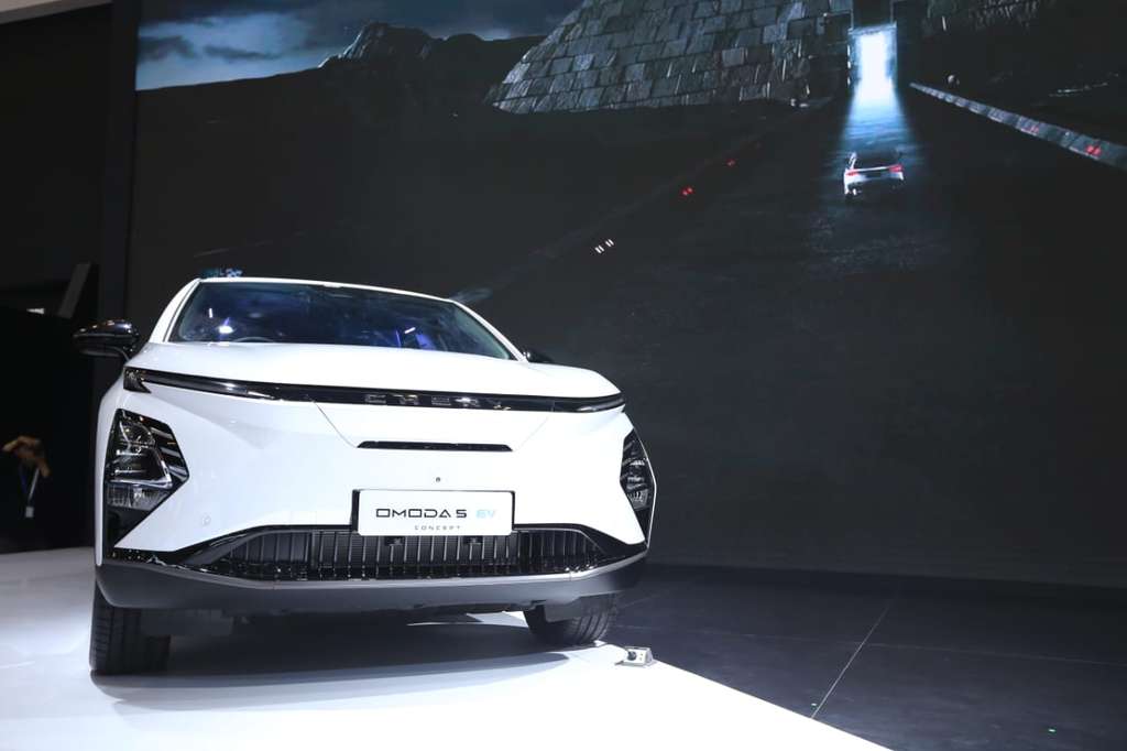 Chery Buka Selubung Omoda 5 EV di GIIAS 2023, Dijual Awal Tahun Depan