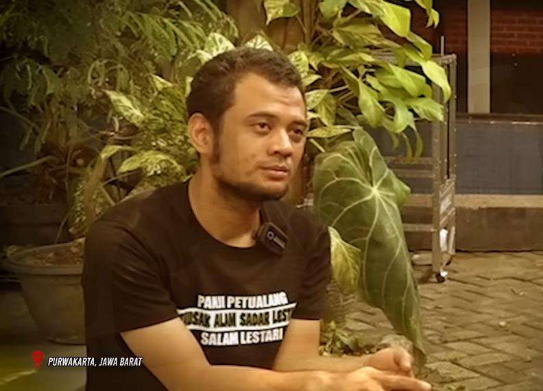 Panji Petualang semakin kurus akibat diabetes.