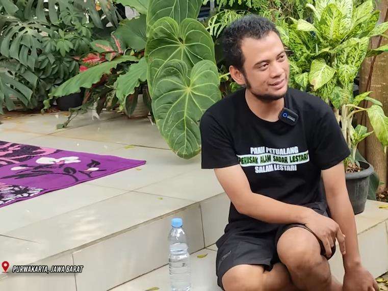 Panji Petualang semakin kurus akibat diabetes.