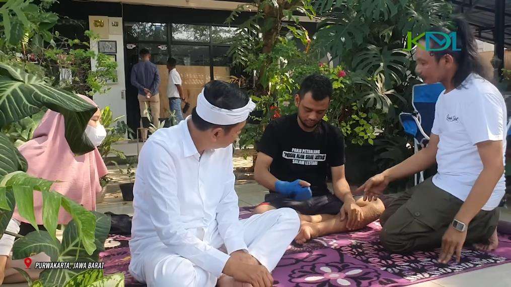 Panji Petualang semakin kurus akibat diabetes.