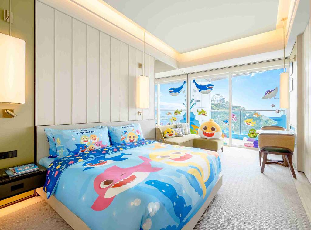 Fullerton OP Hotel Baby Shark-themed Balcony