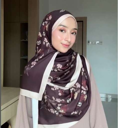 hijab satin