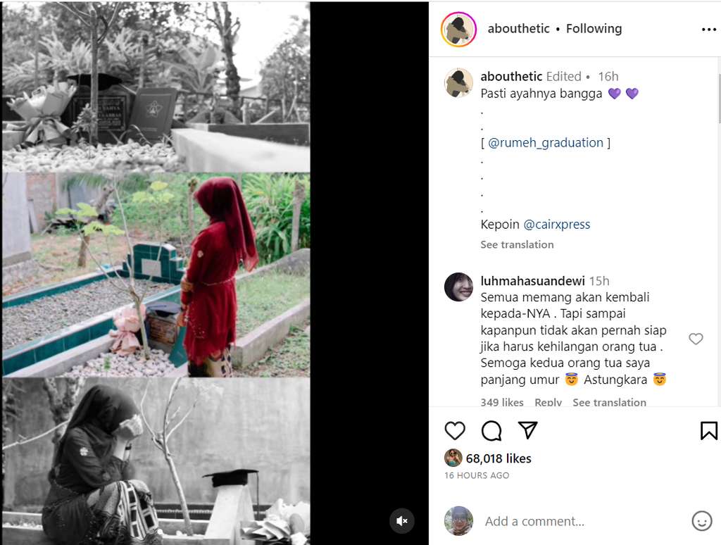 Kisah fotografer diminta foto wisuda di makam