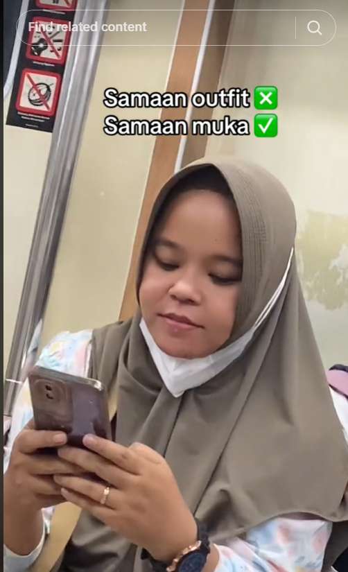 Penumpang KLR punya wajah sama Penumpang KLR punya wajah sama