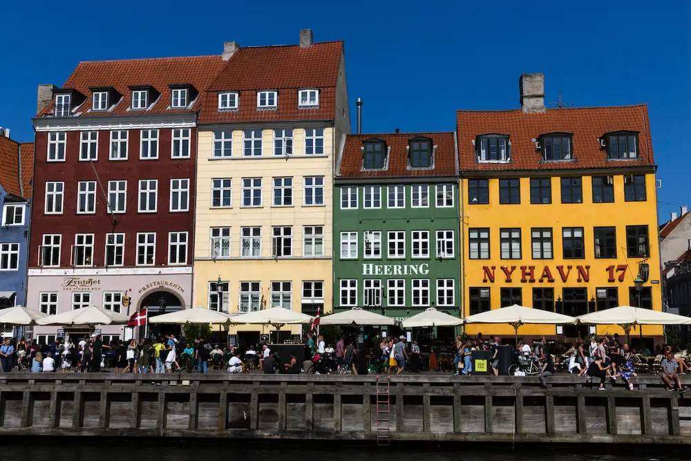 Salah satu sudut kota Kopenhagen Salah satu sudut kota Kopenhagen