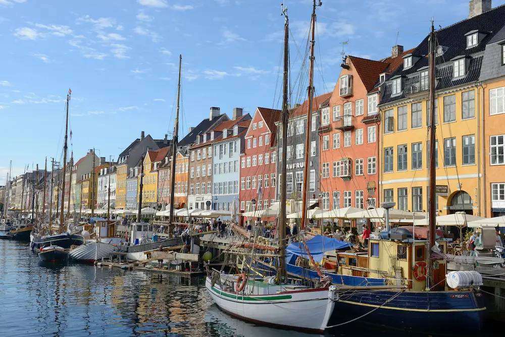 Salah satu sudut kota Kopenhagen Salah satu sudut kota Kopenhagen