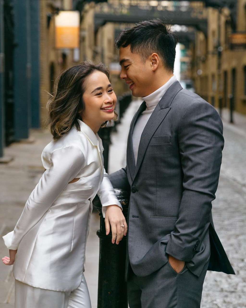 Potret prewedding Gritte Agatha dan Arif Hidayat