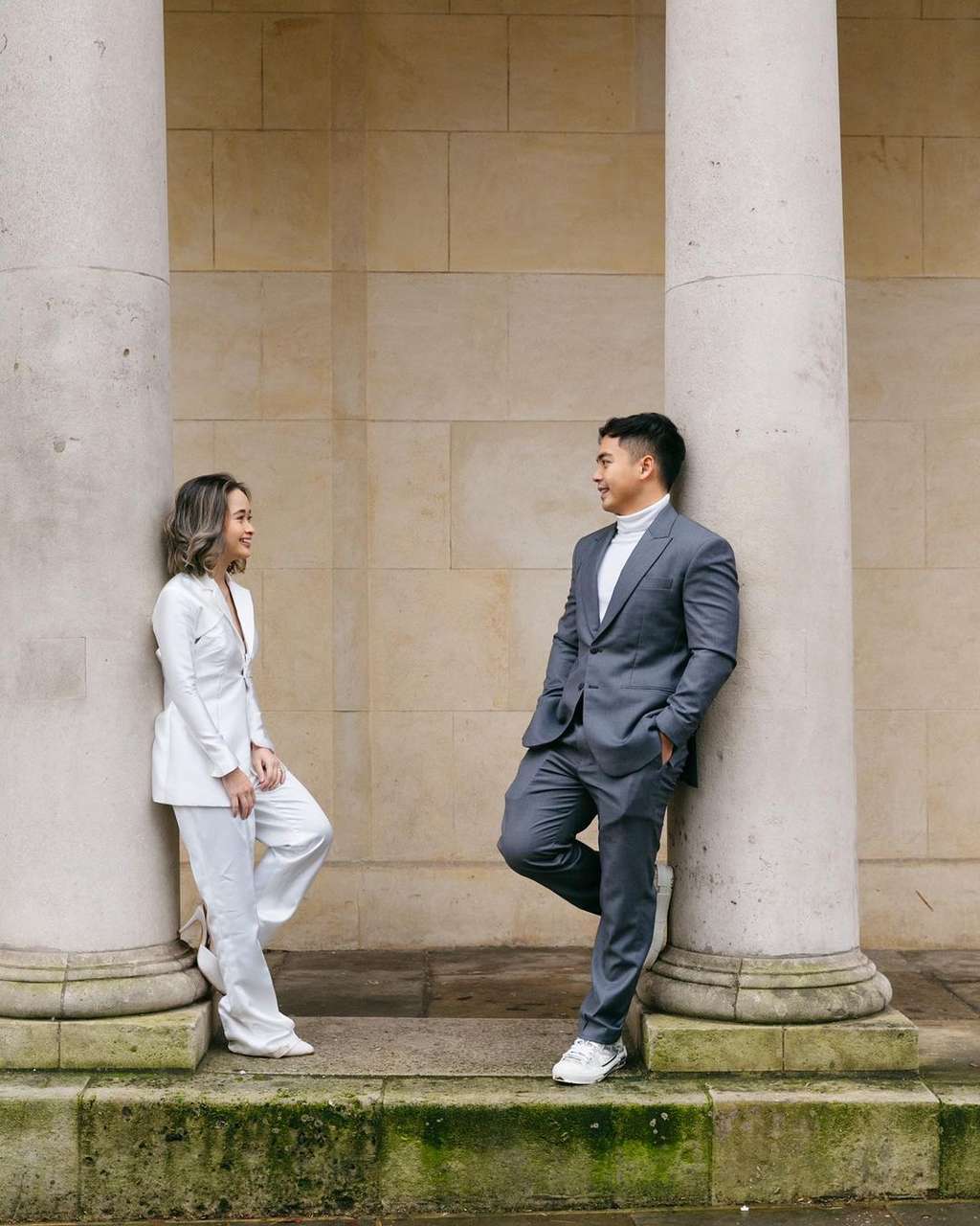 Potret prewedding Gritte Agatha dan Arif Hidayat