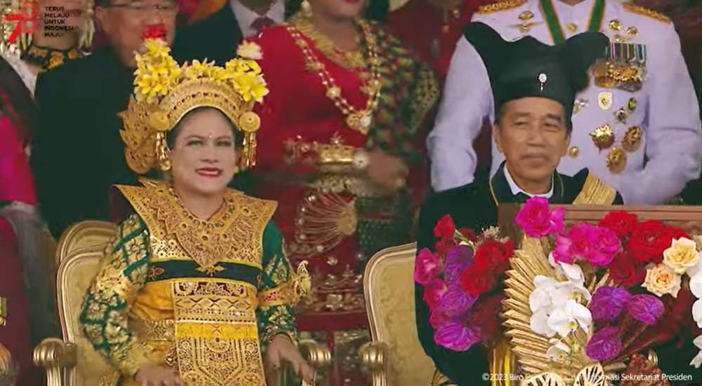 Jokowi dan Iriana