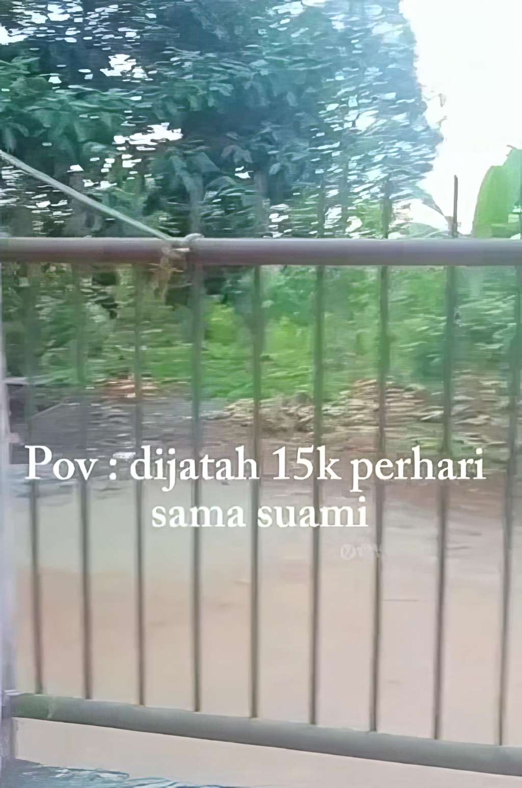 Viral istri pamer dijatah uang belanja Rp15 per hari oleh suami.