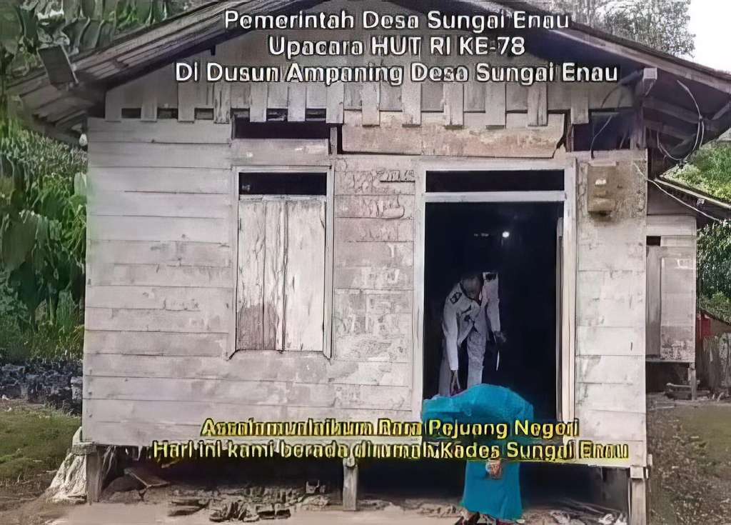 Kisah Kades 2 periode menjabat rumahnya masih tetap sederhana.