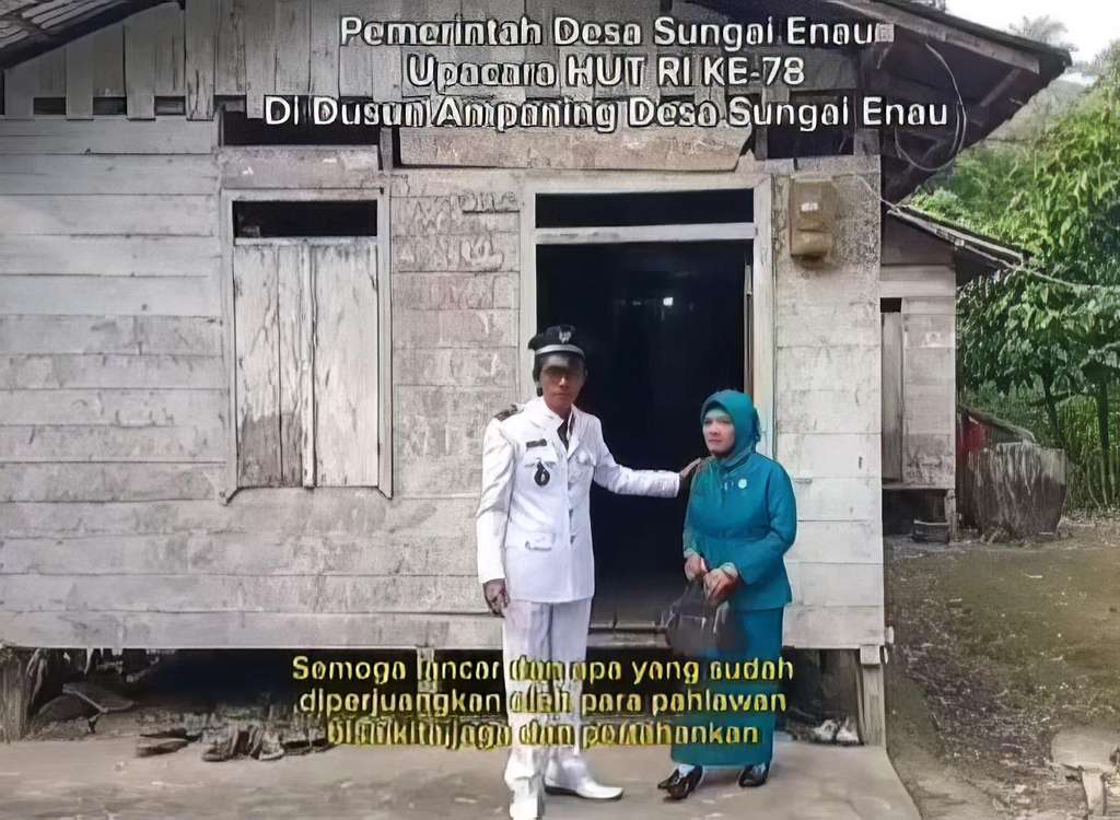 Kisah Kades 2 periode menjabat rumahnya masih tetap sederhana.
