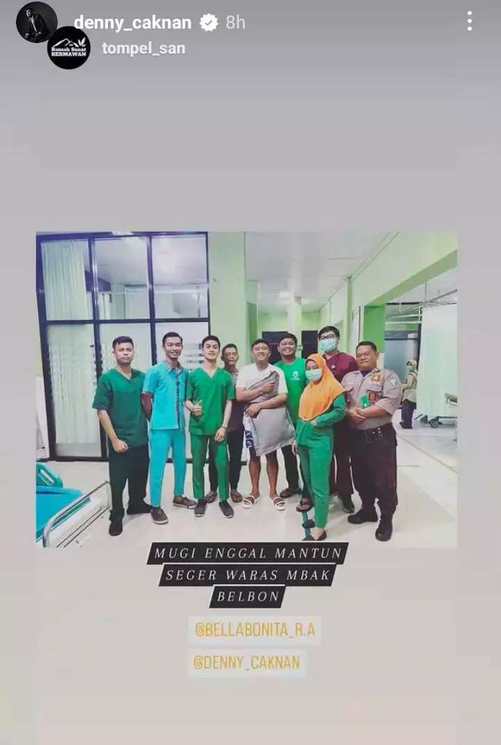 Bella Bonita Dilarikan ke Rumah Sakit