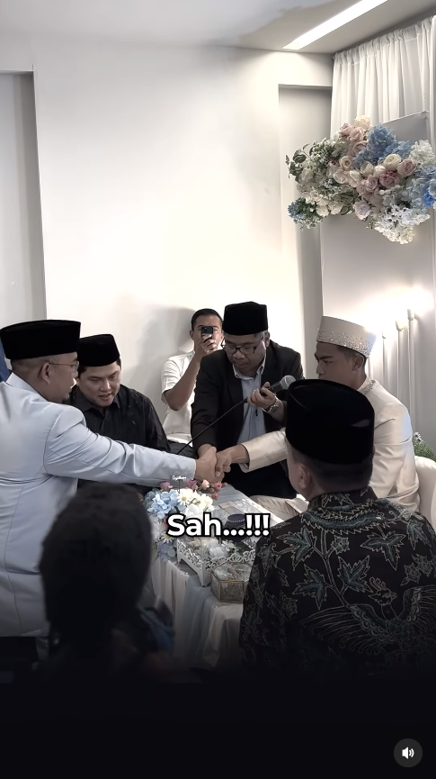 Potret Pernikahan Anak Andre Rosiade dengan Pemain Timnas Pratama Arhan