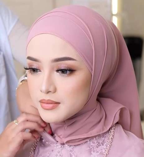 Hijab pengantin style Turki